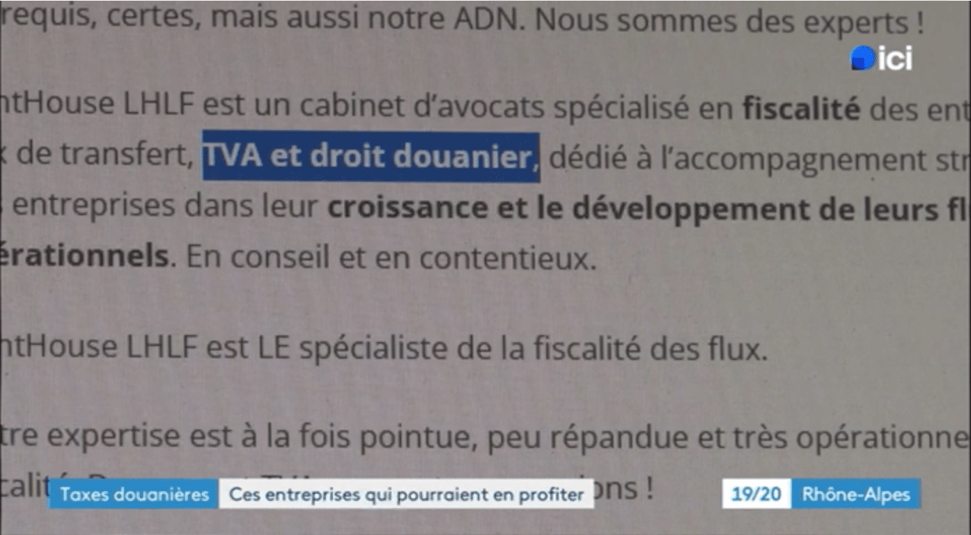 investiture trump et douanes